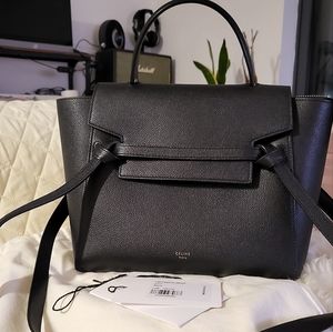 Celine Belt Bag Micro Black